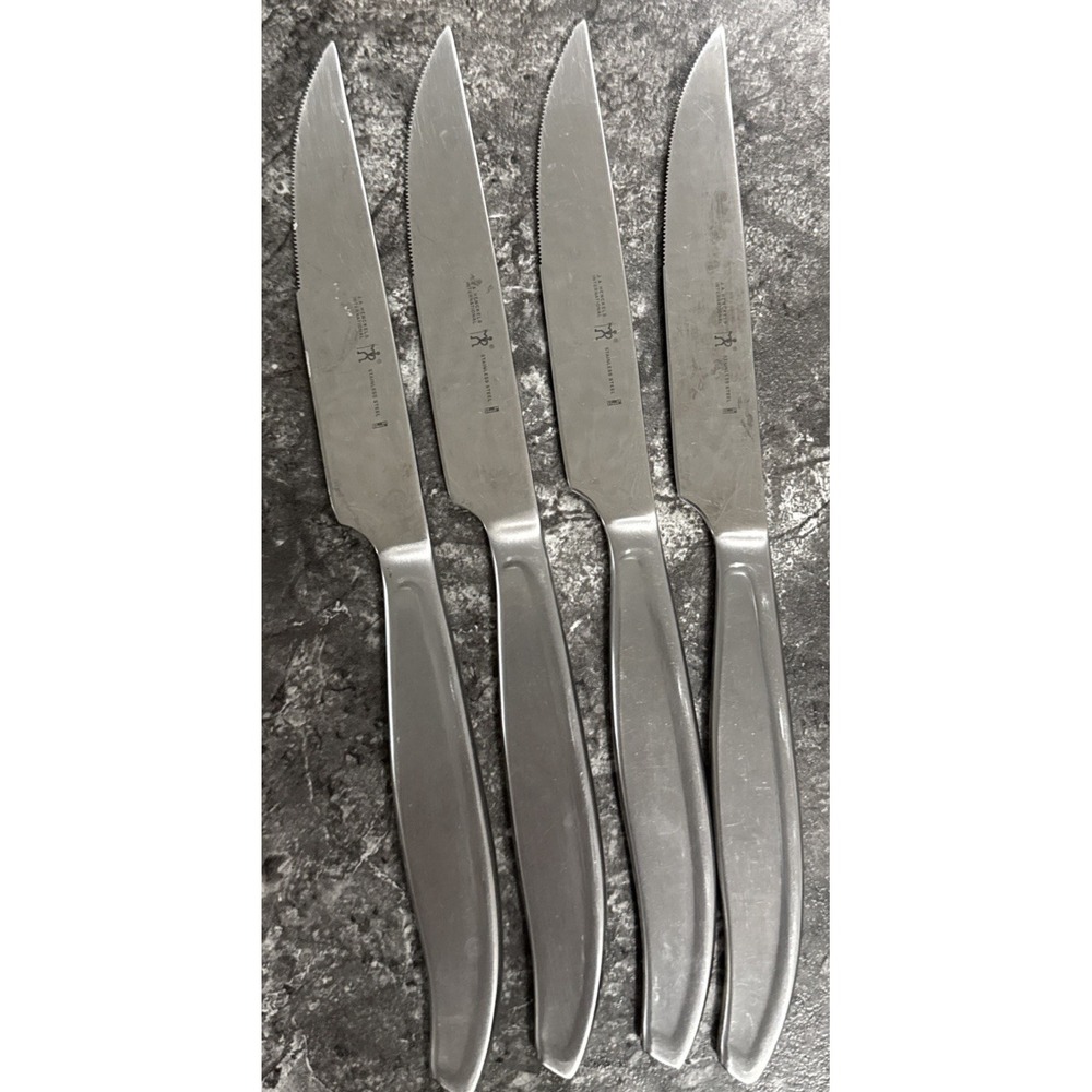 J.A. HENCKELS 4-pc Set Stainless Steel Steak Knife 4" 35199-100mm